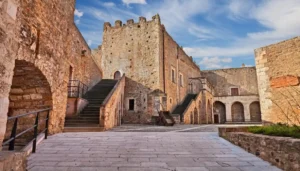 Miglionico, interno del Castello Miglionico, interno del Castello